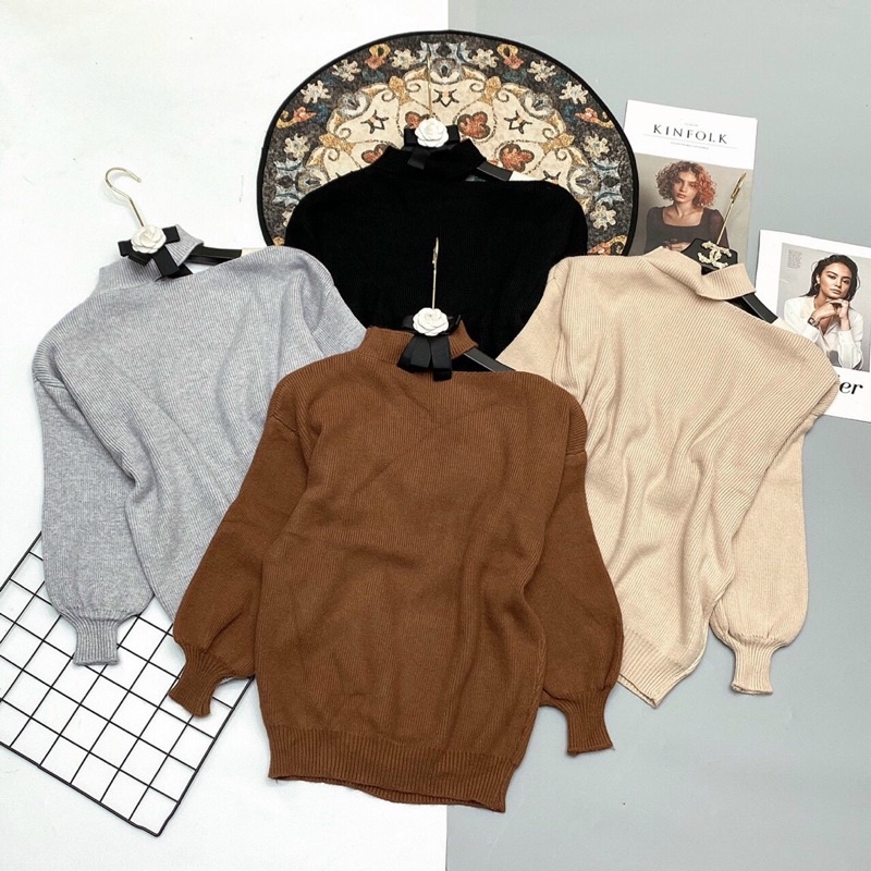 [ HÀNG HOT ] Len khoét vai chất len phom thường | BigBuy360 - bigbuy360.vn