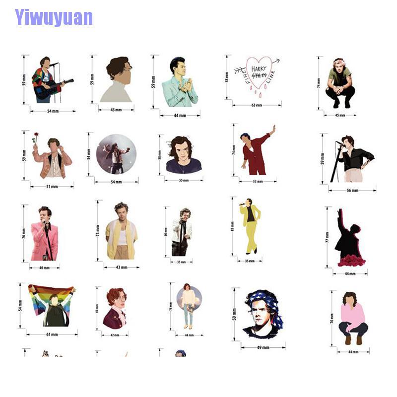 Bộ 50 Phụ Kiện Trang Trí Chai Nước Phong Cách Harry Potter