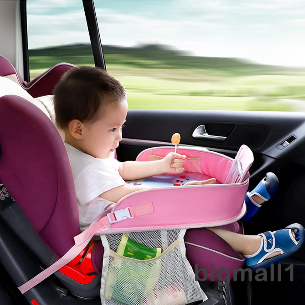 ღ𝓂ℰMulti function Car Safety Seat Plate Eating Table Stroller Kids Baby Chair Tray
