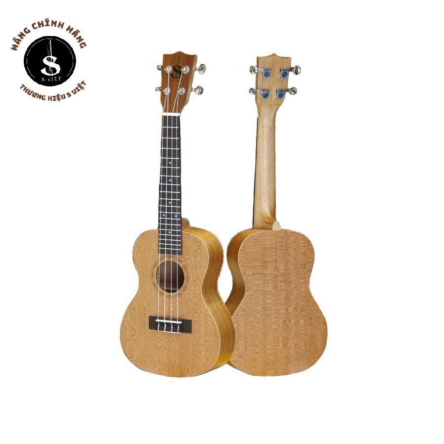 Đàn ukulele gỗ khóa đúc xịn mã USV-01 hính hãng S Việt