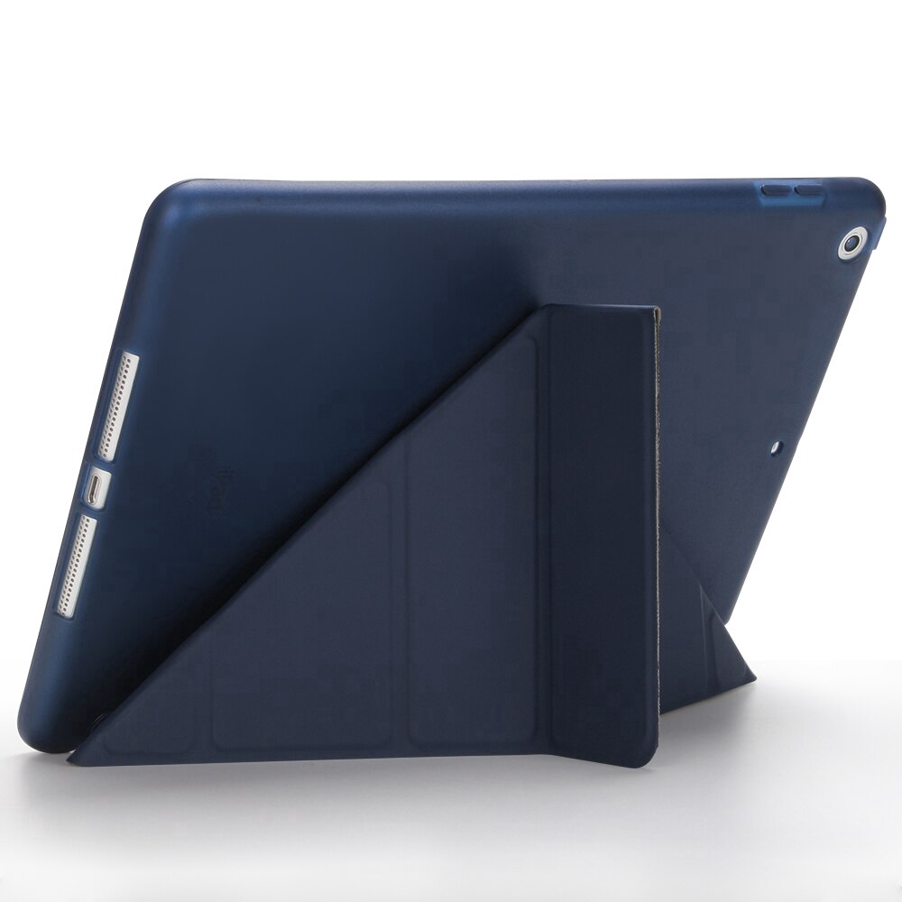 for iPad 9.7 2017 2018 Case PU Leather Flip Smart Stand Soft silicone Back Slim Protective Cover A1822 A1823 A1893 A1954