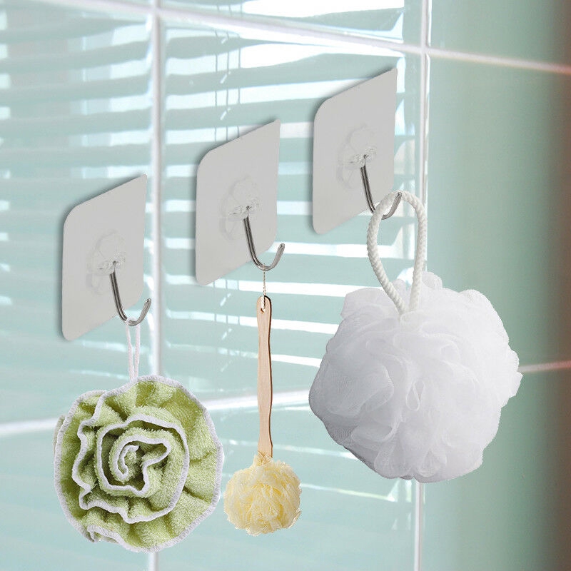 Set 4 móc treo khăn tắm gắn tường