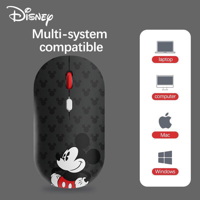 [Mã 33ELSALE hoàn 7% xu đơn 300k] Chuột Bluetooth Disney 2.4 G-5.0 Bluetooth - Chính Hãng