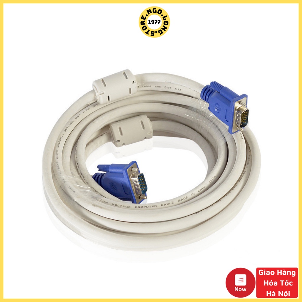 Dây VGA 1.5m kết nối màn hình PC Laptop siêu dầy dặn - chống nhiễu