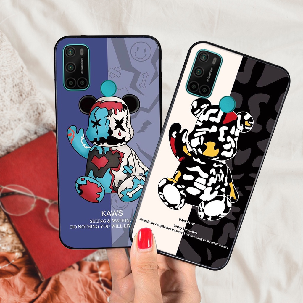 Ốp lưng Vsmart Star 5 - Joy 4 - Live 4 - Aris - Aris Pro in gấu bearbrick cực đẹp siêu cute/ ốp Vsmart Joy 4/ Live 4..