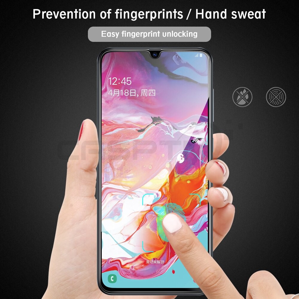 Miếng Dán Kính Cường Lực 9D Full Màn Hình Cho Samsung Galaxy A90,Dán Màn Hình Samsung, Dán A90 Full Màn