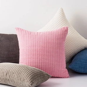 Vỏ Gối Tựa Lưng Bằng Nhung Kích Thước 30 X 50 50 X 50 45 X 45Cm Chất Lượng Cao