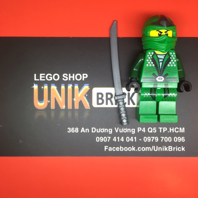 Lego UNIK BRICK Combo 5 Nhân vật Ninjago ZX Kai, Lloyd, Jay, Cole, Zane trong Ninjago chính hãng