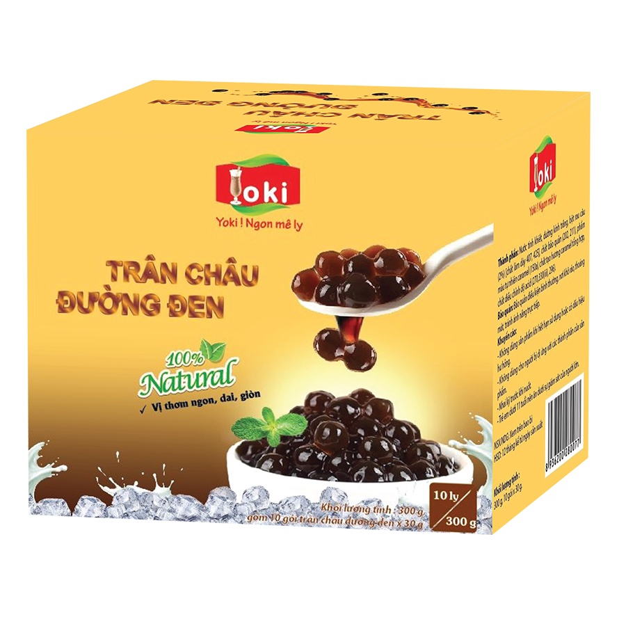 Trân châu đường đen 3Q Yoki