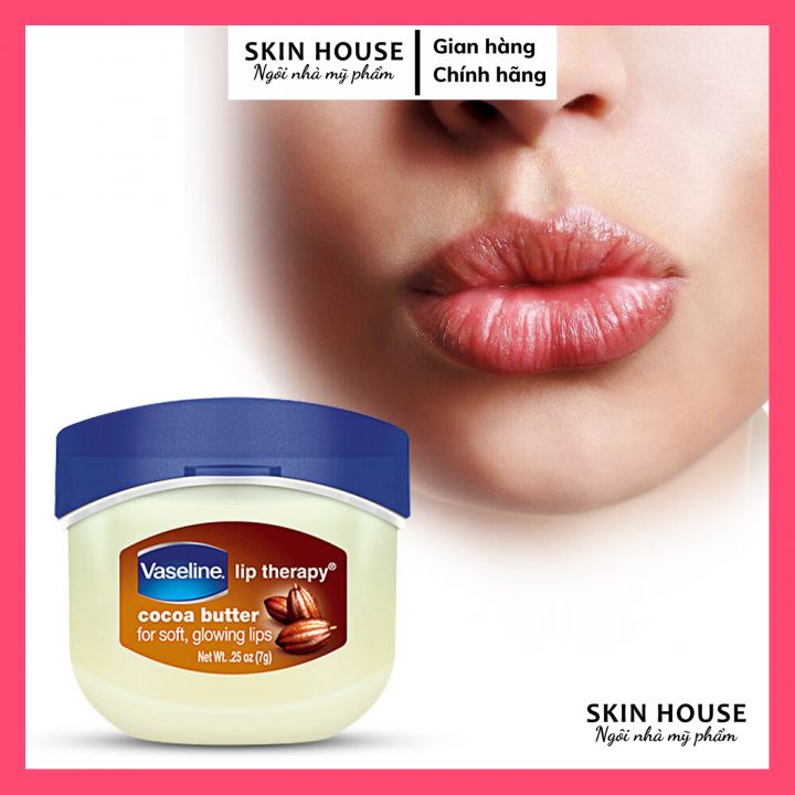 Son Dưỡng Môi Vaseline Lip Therapy Cấp Ẩm Mềm Mịn Môi 7g