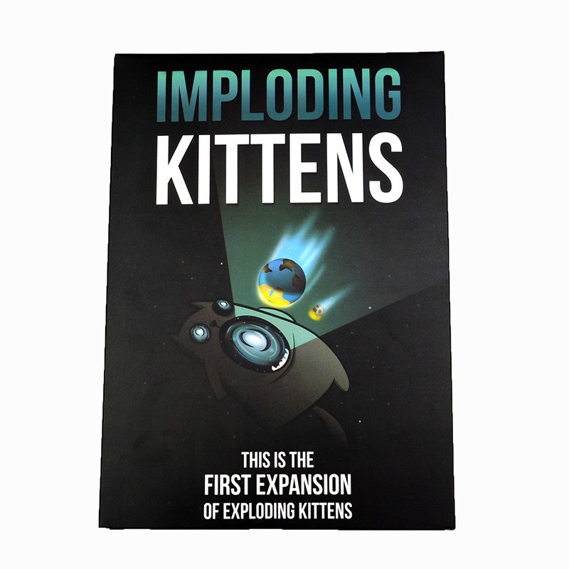 Bộ trò chơi Exploding Kittens giải trí thú vị  bìa