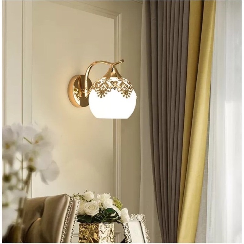 Đèn ngủ gắn tường HAPOVA ELEDOR 8142 Kèm bóng LED chuyên dụng