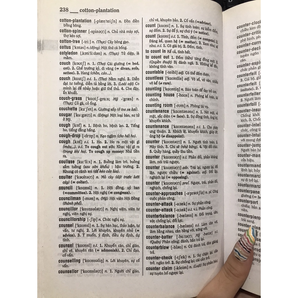 Sách - Từ điển Anh Việt