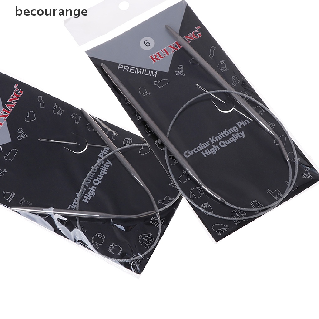 Bộ 11 Kim Đan Len Bằng Thép Không Gỉ Kích Thước 43 / 65 / 80cm