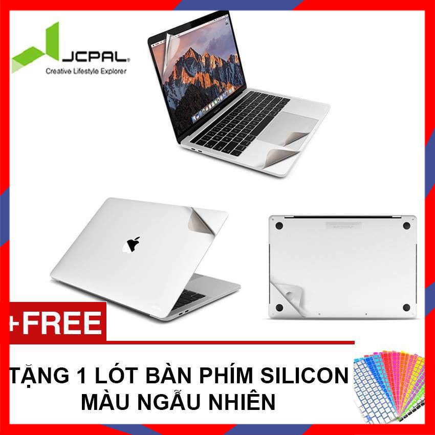 Bộ Dán Bảo Vệ Macbook JCPAL Macguard 5 in 1 Nhiều Màu Lựa Chọn (Tặng Kèm Phủ Phím)