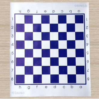 Bàn cờ vua bằng vải mềm kích cỡ thi đấu tiêu chuẩn 16inch