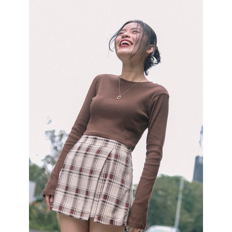 ariustees- Áo Minnie Croptop
