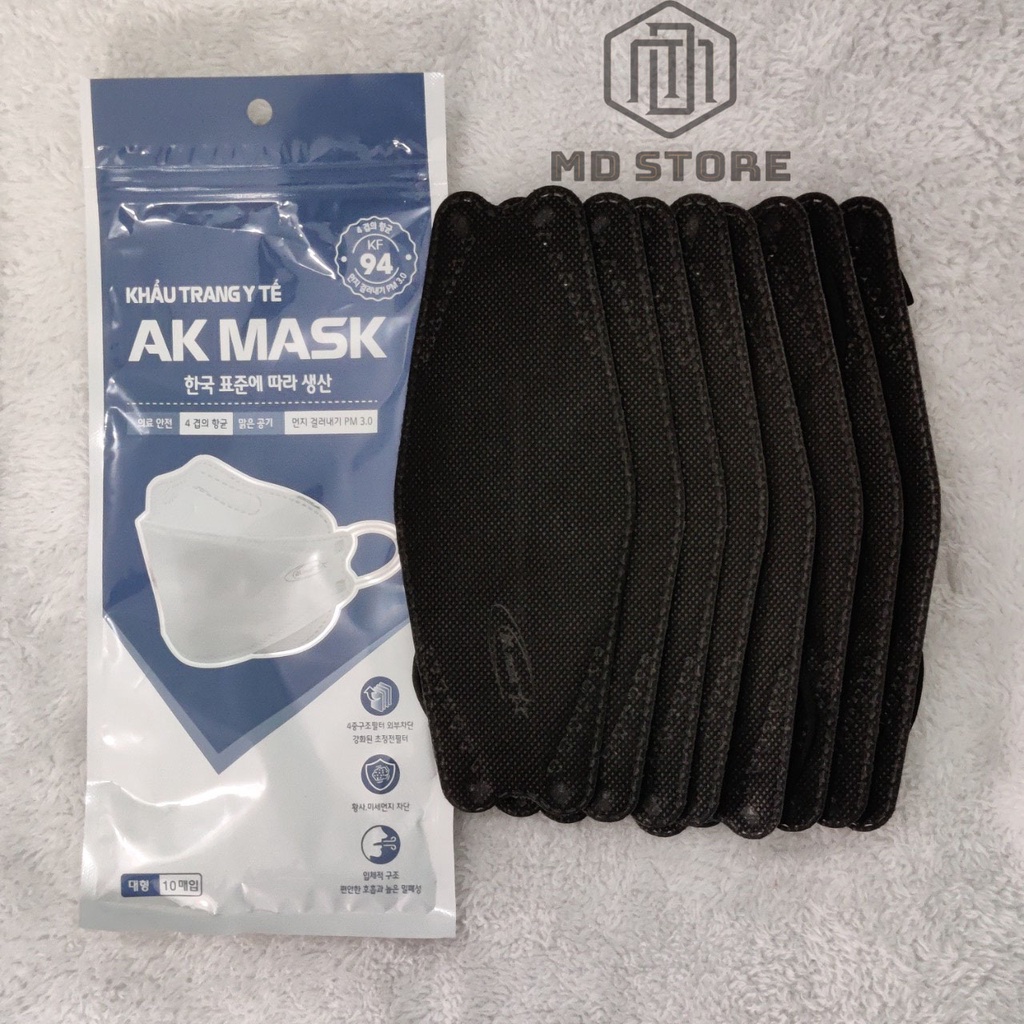 [ Giá Sỉ - SET 50 Chiếc ] Khẩu trang KF94 - 4 Lớp kháng Khuẩn Hàn Quốc Chống Bụi Mịn - Hàng Chính Hãng | BigBuy360 - bigbuy360.vn