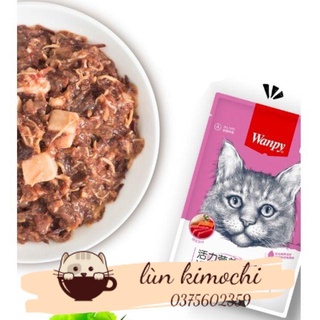 PATE WANPY cho mèo 80g