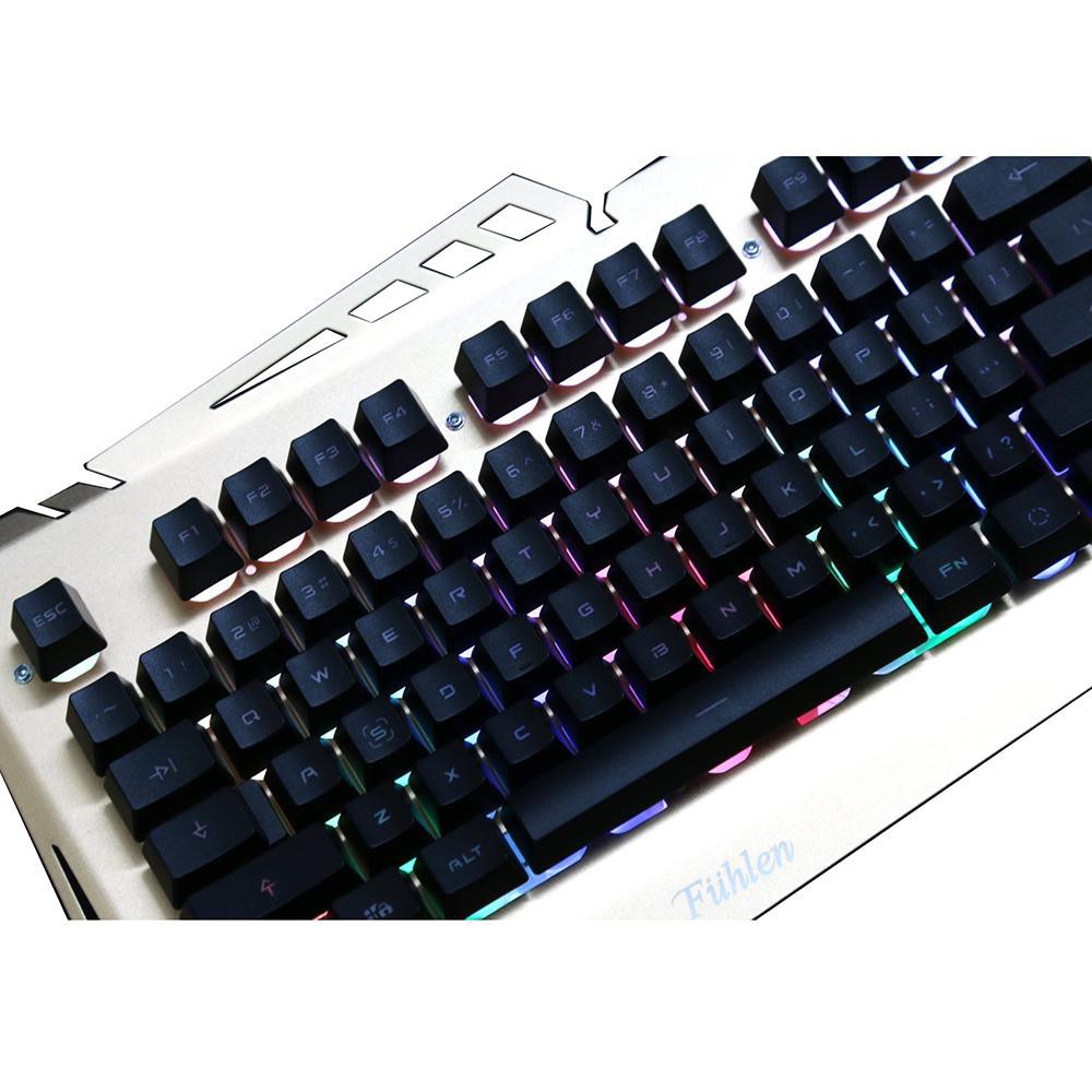 Bàn phím cơ Edra EK387 EK384 RGB (Bản mới) Cáp TypeC Fuhlen G37S - Phím cơ E-dra EK387 | BigBuy360 - bigbuy360.vn