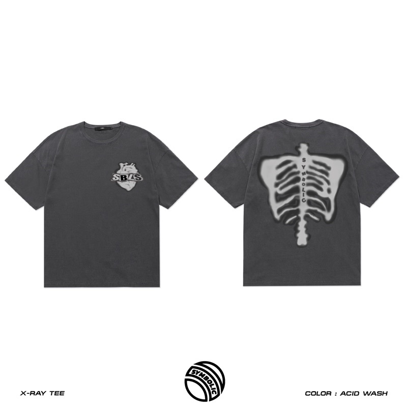 Áo thun X-ray Wash tee