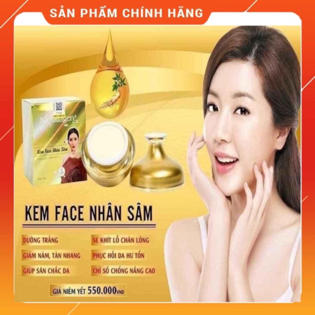 Face Nhân Sâm Tặng Tẩy Tế Bào Chết N_Colagen