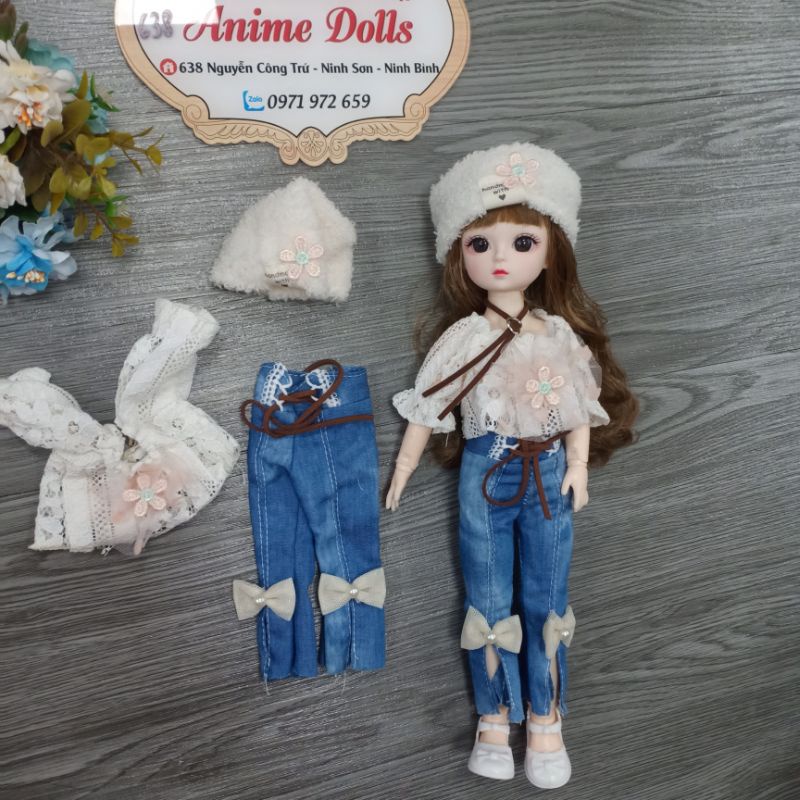 Quần Áo Và Váy Cho Búp Bê 1/6 Animedolls 638 NCT Hàng Đẹp Chọn Lọc, Phong Cách, Cá Tính