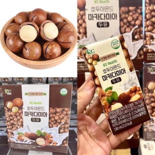 Sữa hạt Maccadamia óc chó hạnh nhân, xách 16 hộp, Hàn Quốc