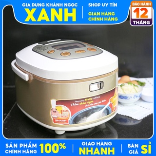 [Mã ELHA22 giảm 6% đơn 300K] Nồi cơm điện tử Sharp 1.8 lít KS-TH18 Hàng Chính Hãng trưng bày- Bảo Hành 12 tháng