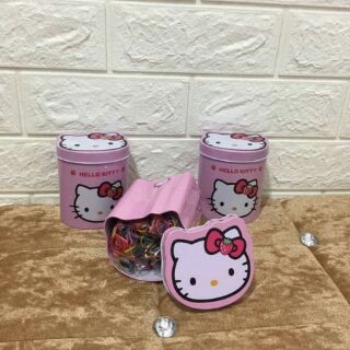 Hộp 2000 dây chun buộc tóc kitty cho bé yêu
