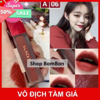 Son Black Rouge A06 ⚡️𝑯𝒂̀𝒏𝒈 𝑯𝒂𝒏𝒅𝒎𝒂𝒅𝒆⚡️ Màu Đỏ Gạch.