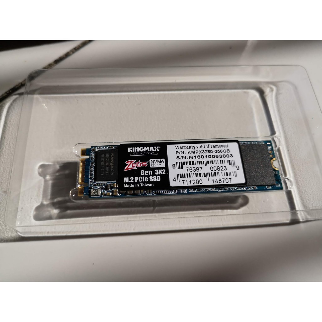 Ổ cứng SSD 128GB Kingmax ZEUS PX3280 M.2 2280 NVMe PCIe