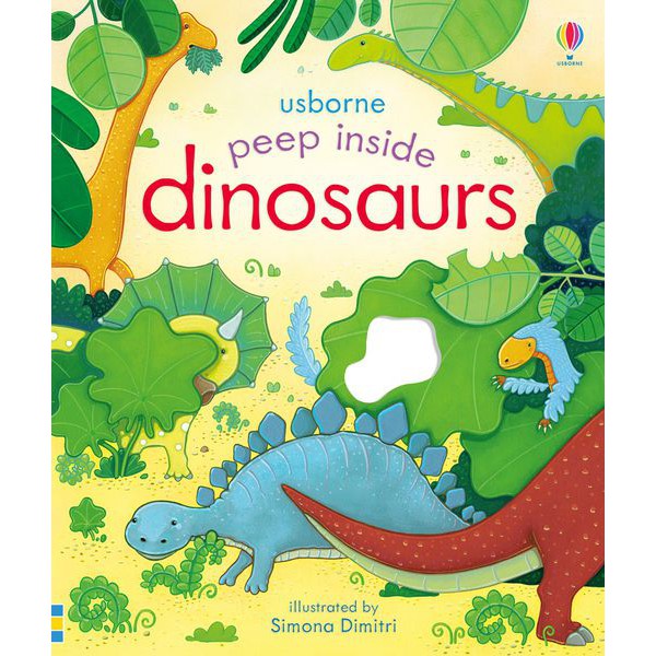 Sách - Anh: Peep Inside Dinosaurs