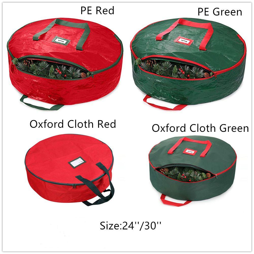 Túi Đựng Vòng Hoa Giáng Sinh Cỡ Lớn Gấp Gọn Tiện Lợi