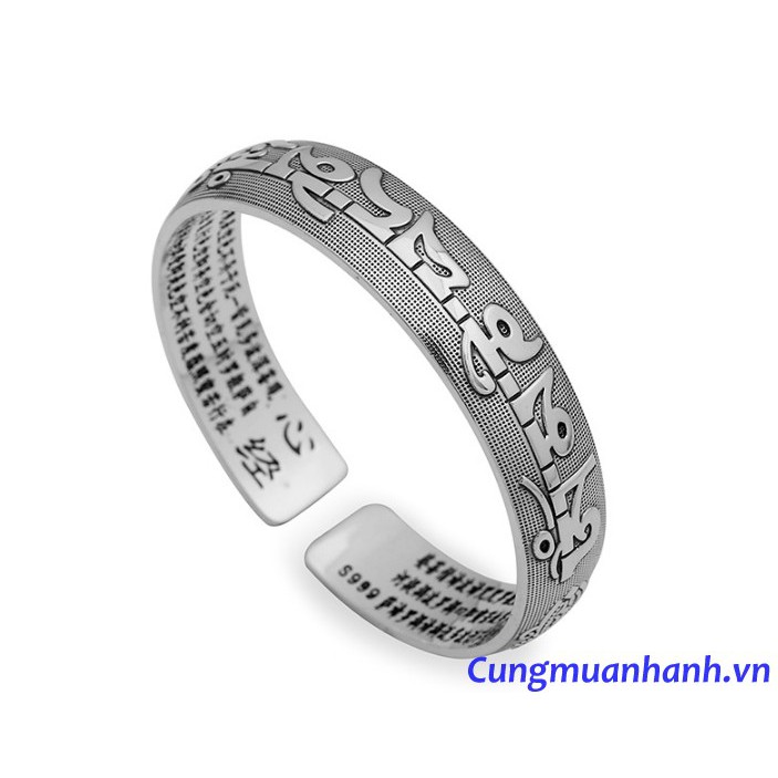 Vòng tay Khắc Thần Chú - Chuỳ Kim Cang - Bát Nhã Tâm  Kinh - VT204