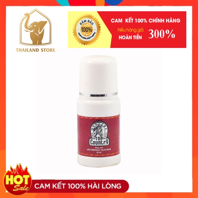 Lăn Khử Mùi Con Ngựa Top Country 60ml