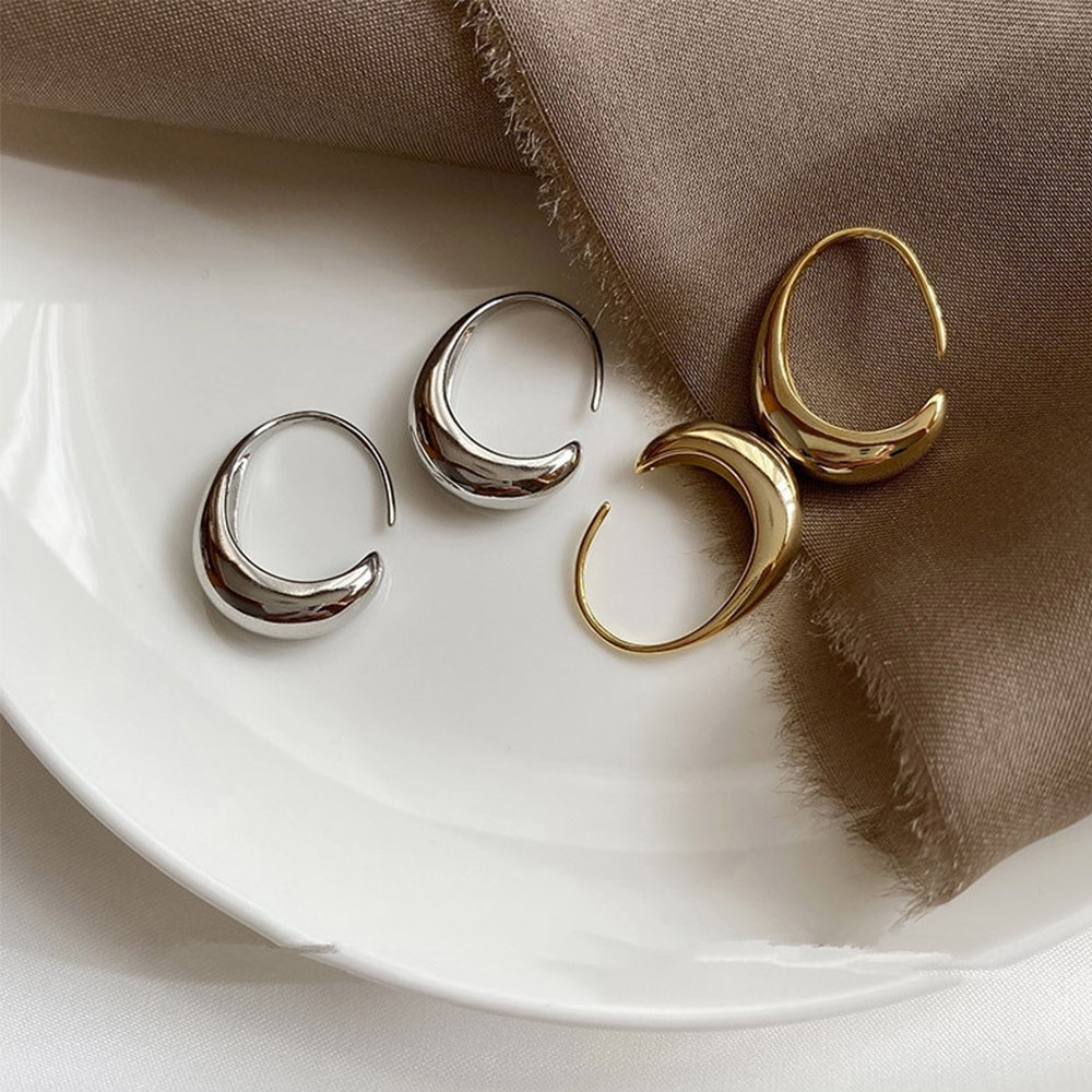 Khuyên Tai Nữ Hình Chữ C Thời Trang