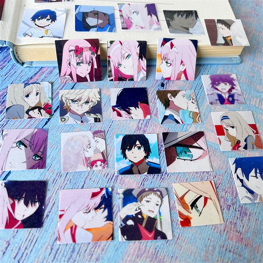 ★★★ DARLING in the FRANXX Q-6 Mini Diary Manual Stickers ★★★  50Pcs/Set DIY Fashion Album Decor Decals Stickers