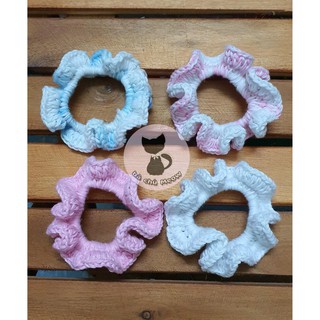 Đồ Cột Tóc Handmade - Dây Cột Tóc bằng Len - Vintage Scrunchies