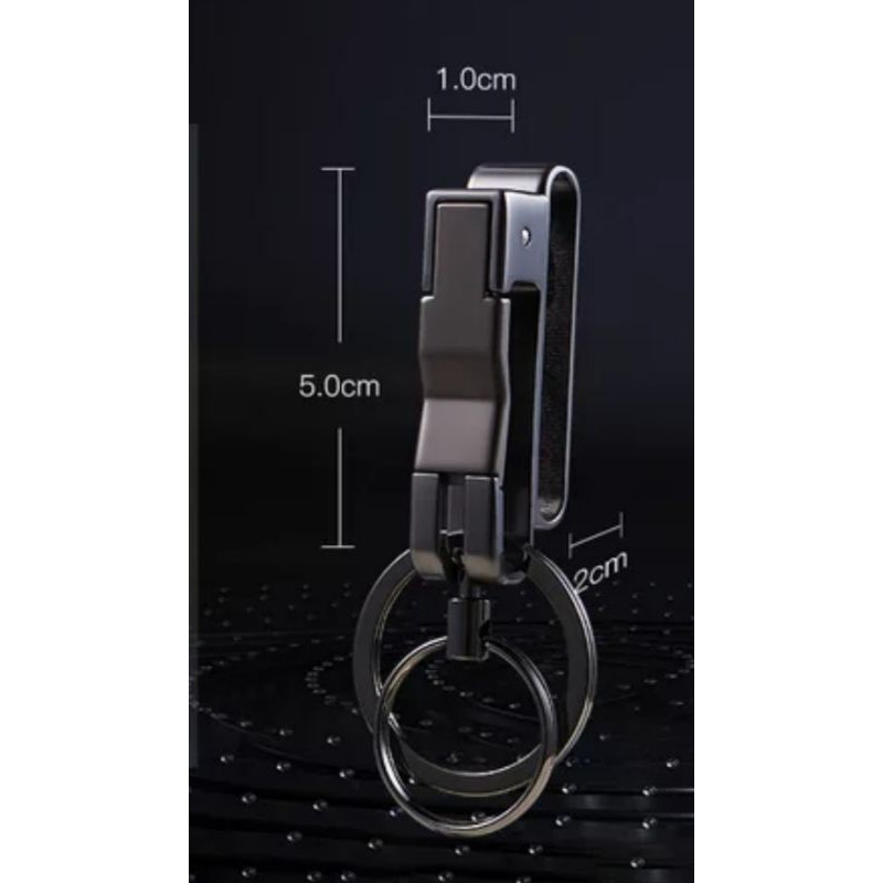 Móc khoá ô tô xe máy jobon ZB-8782 móc thắt lưng cao cấp.