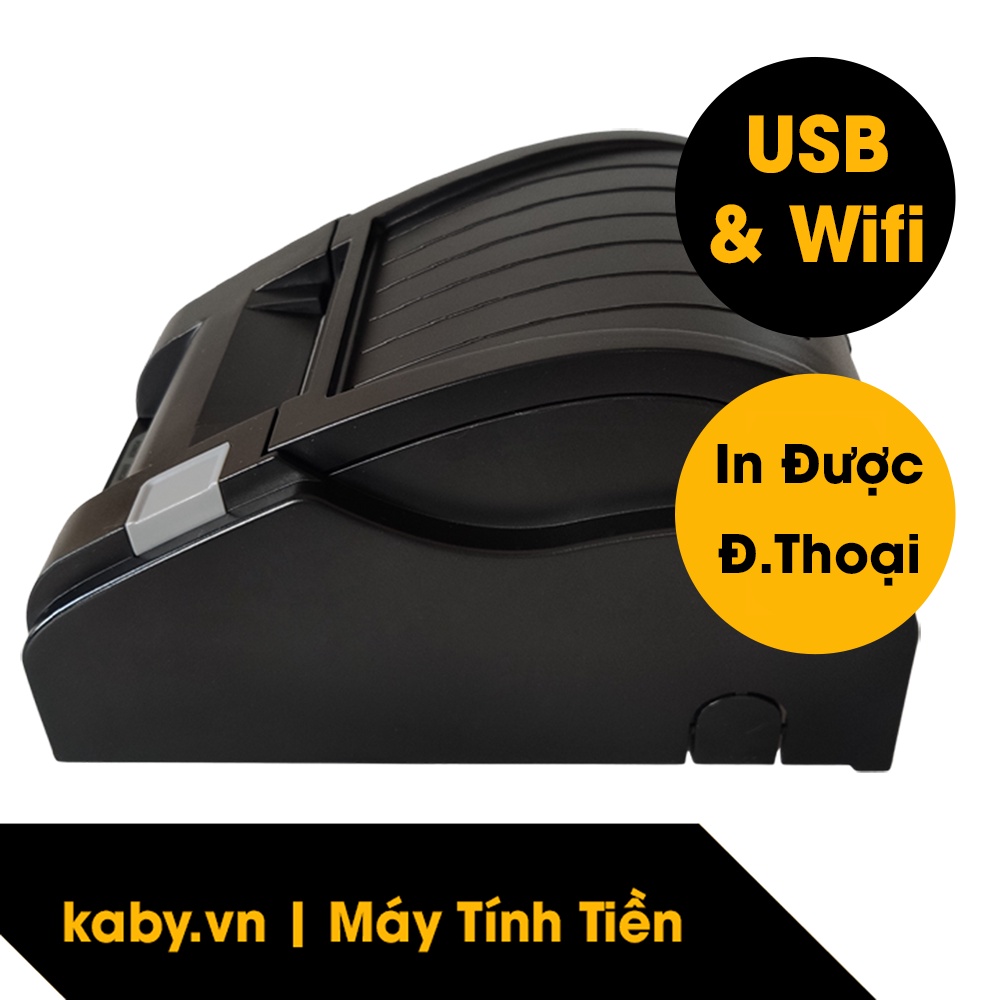 Máy In Bill Wifi Khổ 57 58 mm GPRINTER 5890 - In Được Hóa Đơn Từ Điện Thoại Và Máy Tính