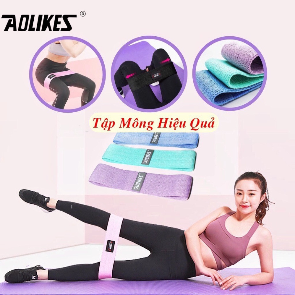 Dây Đàn Hồi Kháng Lực Tập Mông Aolikes momo247