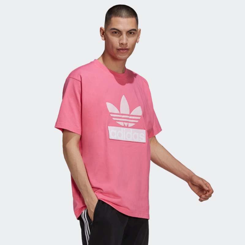 Adidas Men's ORIGINALS BIG TRFL TEE sports short-sleeved T-shirt H09348 +++ 100% Authentic Guarantee +++