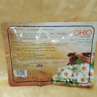 TẮM TRẮNG OHIO CÀ PHÊ HOA CÚC