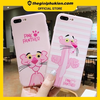 Ốp lưng iphone Pink Panther ip 6 6s 7 8 Plus X XS Max XR 11 pro max phụ kiện (a111)