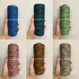 Sợi dệt loang (từ màu 21 đến màu 24)