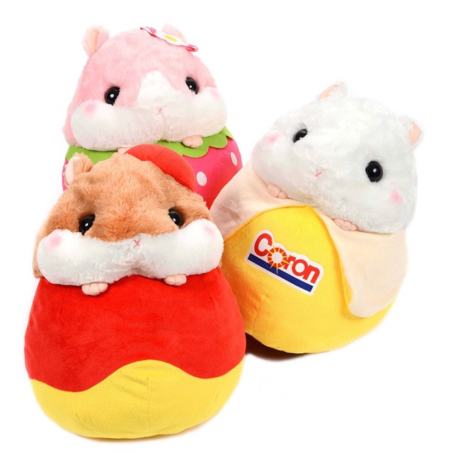 Amuse – Full set bộ 3 em Hamster hoa quả Vol. 2