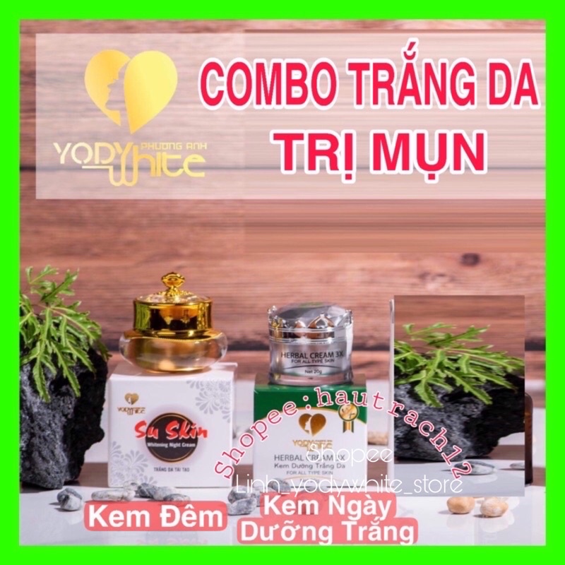 COMBO DƯỠNG DA MỤN TRẮNG DA PHƯƠNG ANH