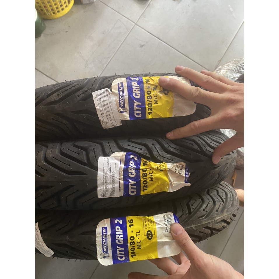 VỎ MICHELIN CITY GRIP 2 SIZE 120/70-12