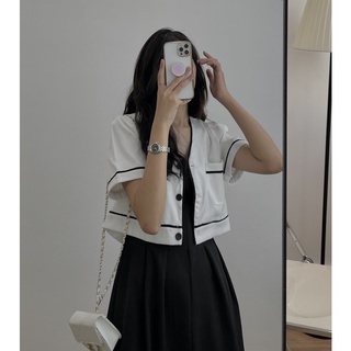 Set áo mix váy 2 dây Audrey 1173